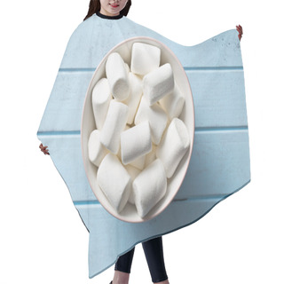 Personality  White Marshmallows In Bowl Hair Cutting Cape
