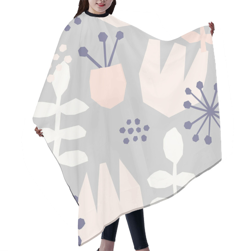 Personality  Pattern In Pastel Colors Hair Cutting Cape