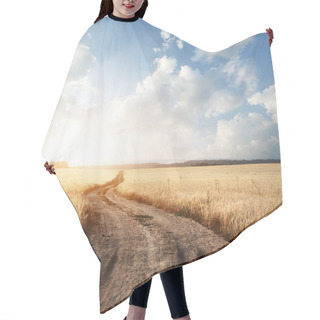 Personality  Field, Sky, Sun And Clouds 3 Hair Cutting Cape
