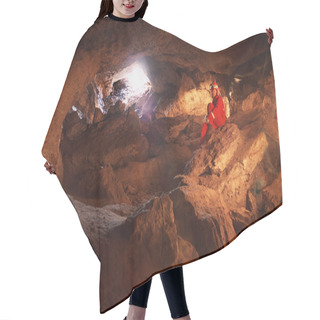 Personality  Cave And Woman Caver Hair Cutting Cape