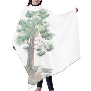 Personality  Pine Tree Hair Cutting Cape