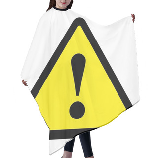 Personality  Warning Sign Hair Cutting Cape
