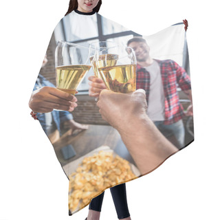 Personality  Men Drinking Beer Hair Cutting Cape