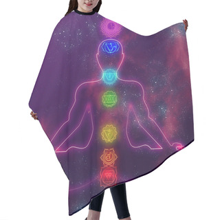 Personality  Human System Of Chakras Hair Cutting Cape