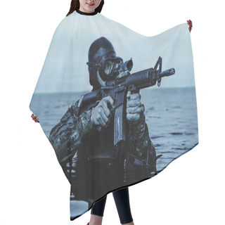 Personality  Navy SEAL Frogman Hair Cutting Cape