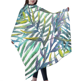 Personality  Watercolor Tropical Pattern Hair Cutting Cape