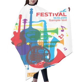 Personality  Jazz Festival Poster2 Hair Cutting Cape