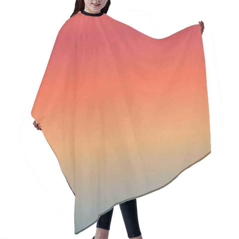 Personality  abstract geometric background with poly pattern hair cutting cape