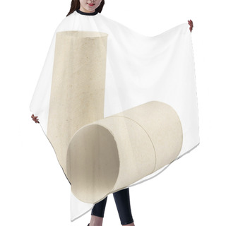 Personality  Toilet Paper Rolls Hair Cutting Cape