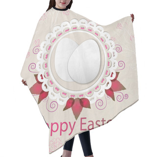 Personality  Happy Easter Background. Vector Illustration Hair Cutting Cape