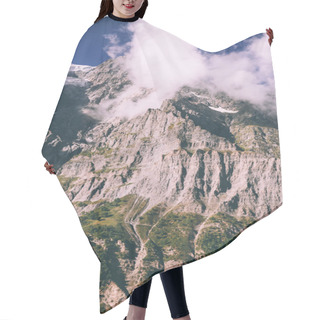 Personality  Majestic Landscape With Rocky Mountains And Clouds In Indian Himalayas  Hair Cutting Cape