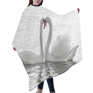 Personality  Swans Love. Hair Cutting Cape