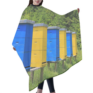 Personality  Beehives In A Meadow Hair Cutting Cape