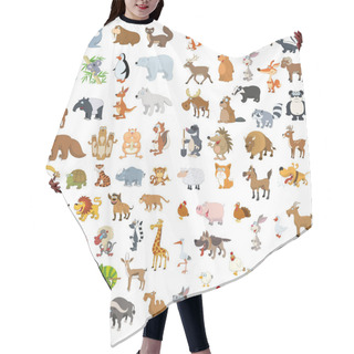 Personality  Extra Big Animals And Birds Set Hair Cutting Cape