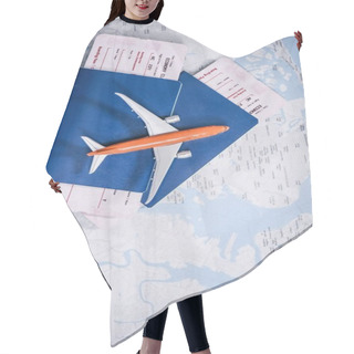 Personality  Flight Tickets Hair Cutting Cape