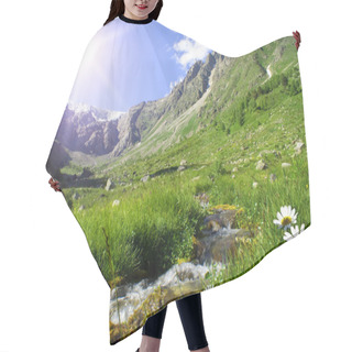 Personality  Mountain Landscape Hair Cutting Cape