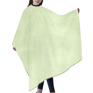 Personality  Light Green Background Abstract Paper Texture Hair Cutting Cape