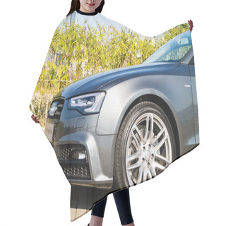 Personality  Audi A5 2015 Wheel Hair Cutting Cape