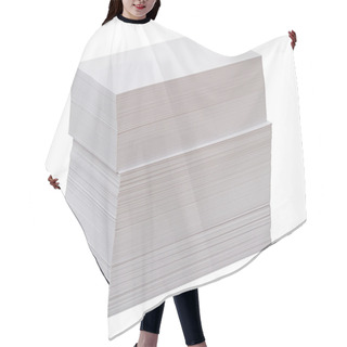 Personality  Stack Of Paper Hair Cutting Cape