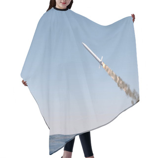 Personality  Intercontinental Ballistic Missile Hair Cutting Cape