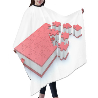 Personality  Book Concept Hair Cutting Cape