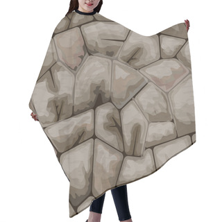 Personality  Stone Seamless Pattern Hair Cutting Cape