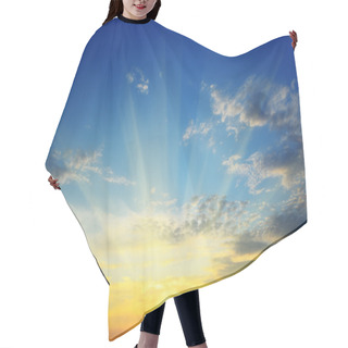 Personality  The Sun Above The Horizon Hair Cutting Cape