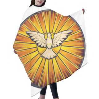 Personality  Holy Spirit Stained Glass Hair Cutting Cape