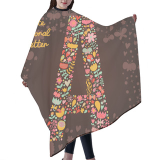Personality  The Letter A. Hair Cutting Cape