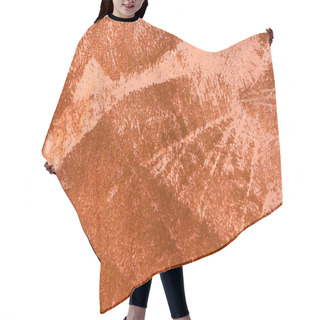 Personality  Old Brown Rusty Weathered Background   Hair Cutting Cape