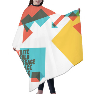 Personality  Abstract GeOMetRy Background Hair Cutting Cape