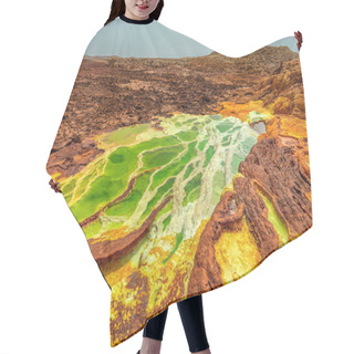 Personality  Dallol, Ethiopia. Danakil Depression Hair Cutting Cape