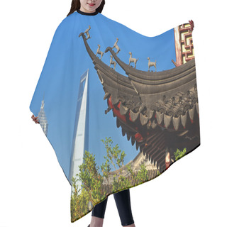 Personality  Yuyuan Garden In Shanghai Hair Cutting Cape