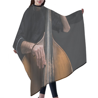 Personality  Contrabass Hair Cutting Cape