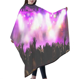 Personality  Live Music Background Hair Cutting Cape