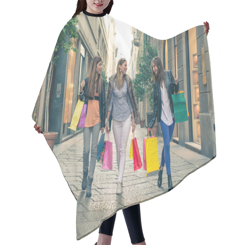 Personality  Crazy Shopping Hair Cutting Cape