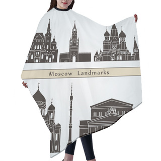 Personality  Moscow Landmarks And Monuments Hair Cutting Cape