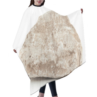 Personality  A Piece Of Limestone On A White Background Hair Cutting Cape