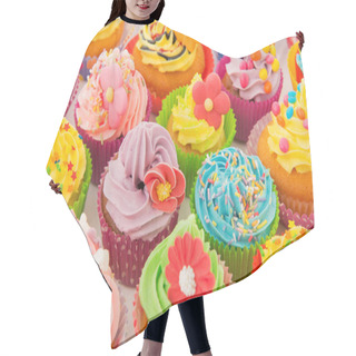 Personality  Birthday Cupcakes Hair Cutting Cape