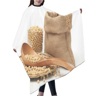 Personality  Soybeans With Bag Hair Cutting Cape