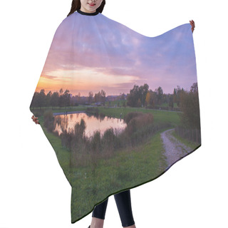Personality  Lake In The Park Hair Cutting Cape