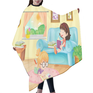 Personality  Reading Hair Cutting Cape