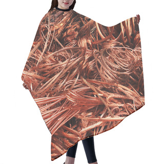 Personality  Copper Wire Recyclable Materials Hair Cutting Cape