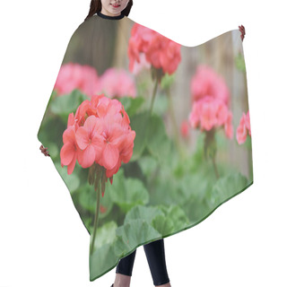 Personality  Geraniums Hair Cutting Cape
