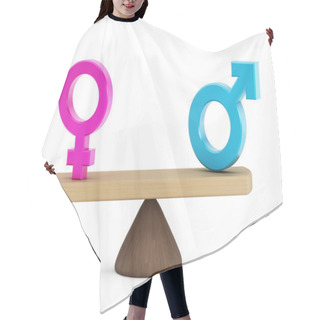 Personality  Man And Woman Equality Hair Cutting Cape