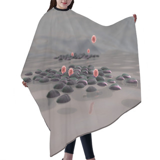 Personality  Virus, Cells Hair Cutting Cape