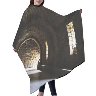 Personality  Interior Of Medieval Castle Hair Cutting Cape