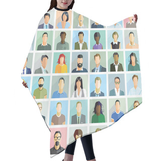 Personality  Groups Person Portrait  Hair Cutting Cape