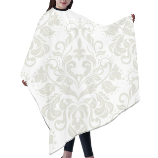 Personality  Vector Floral Damask Ornament Pattern Hair Cutting Cape