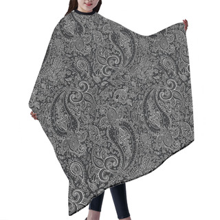Personality  Seamless Paisley Background. Hair Cutting Cape